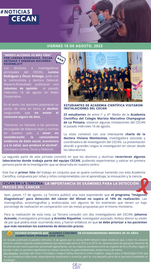 Newsletter 18 agosto 2023