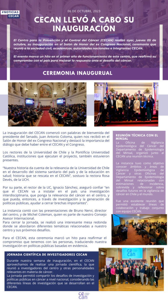 Newsletter 6 de octubre 2023