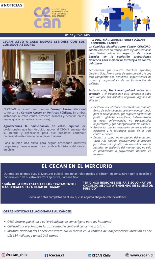 Newsletter 5 de julio 2024