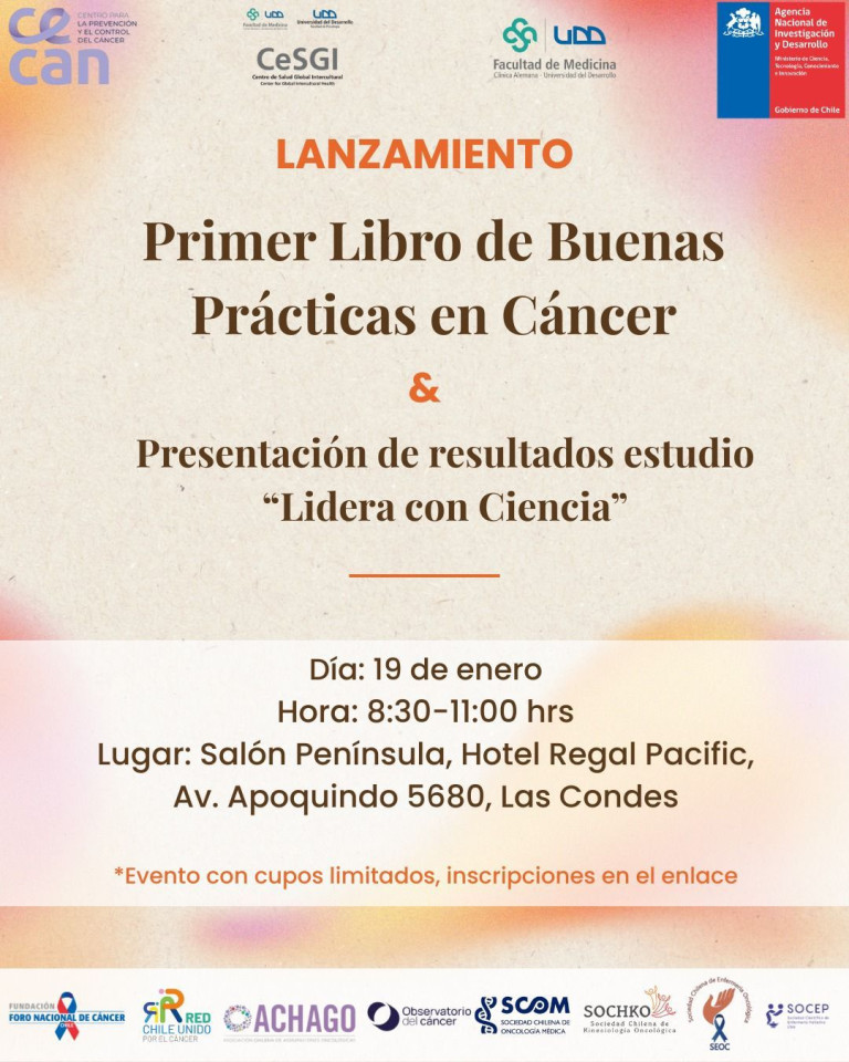 Lanzamiento Primer Libro de Buenas Prácticas en Cáncer & Presentación ...